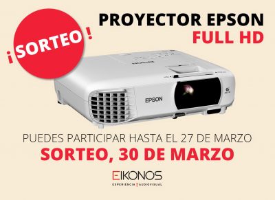 Eikonos sortea un proyector EPSON Full HD