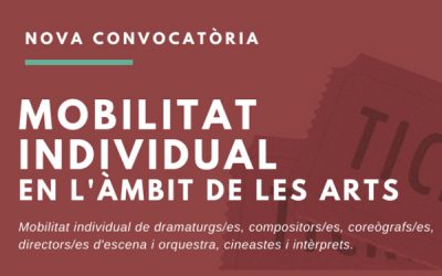 RAMON LLULL: CONVOCATÒRIA MOBILITAT PER A CREADORS DE L’AUDIOVISUAL