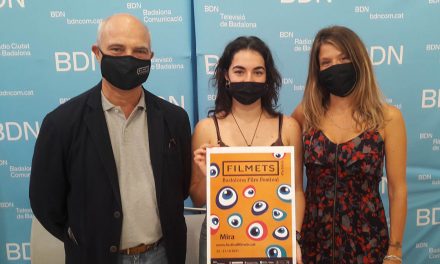 El cartell de la 47a edició de FILMETS Badalona Film Festival és d’Alexandra López Tomás, alumna de l’Escola d’Art Superior de Disseny Pau Gargallo de Badalona