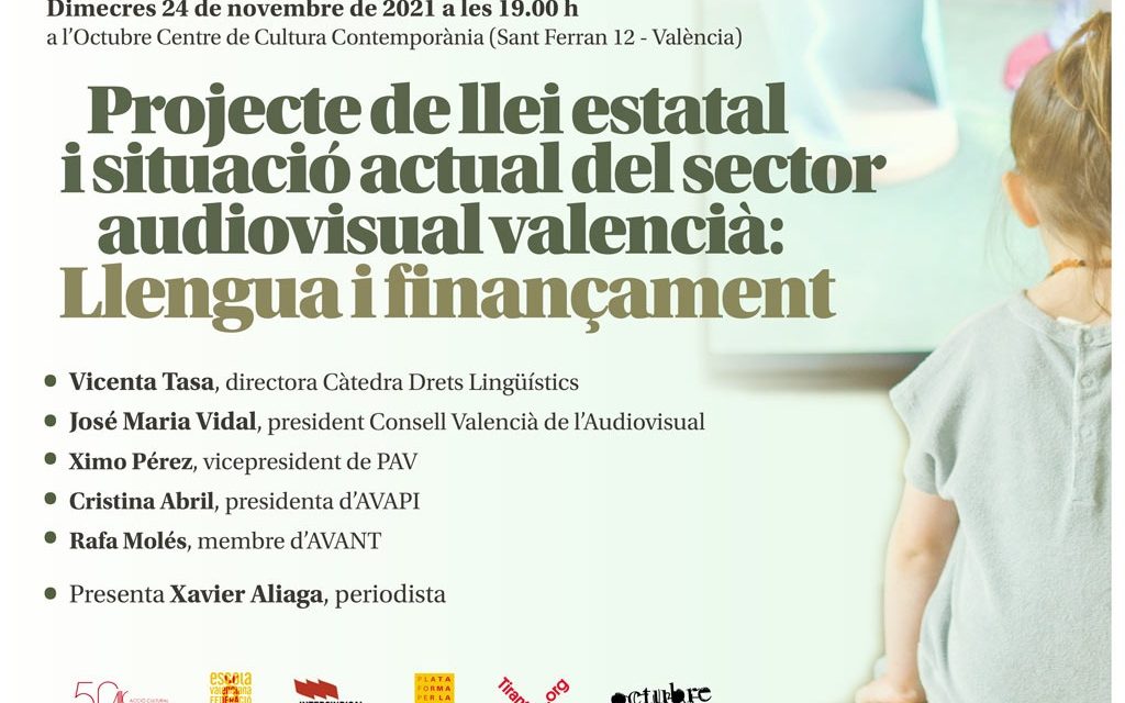 El País Valencià també reivindica la producció en català a la llei de l’audiovisual