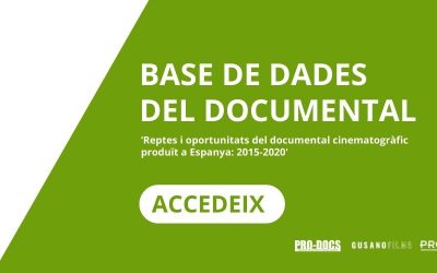 ES PRESENTA “BASE DE DADES DEL DOCUMENTAL (2015-2020)”