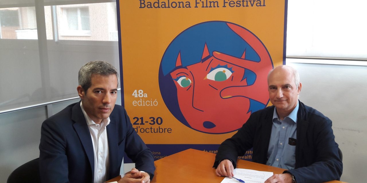 Ràdio Televisió Espanyola a Catalunya (RTVE Catalunya) i Badalona Comunicació signen un acord per a la promoció i la difusió de les activitats de la 48a edició de FILMETS Badalona Film Festival