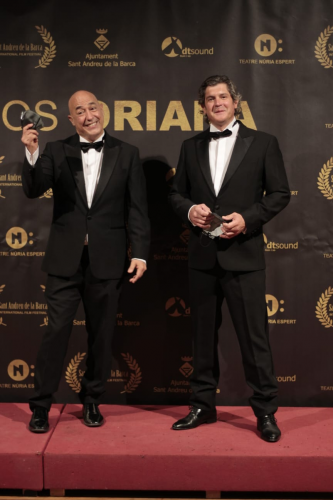 Felipe Del Val i Patrick Garcerán fundadors dels Premios Oriana