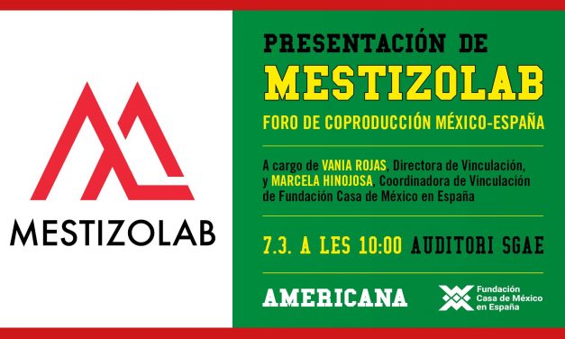 Dimarts 7 es presenta MESTIZOLAB