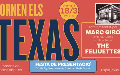 ESPAI TEXAS: REOBERTURA AMB DUES SALES DE CINEMA I UN TEATRE