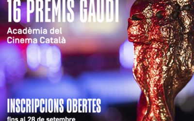 FINS EL 28 SETEMBRE: INSCRIPCIONS OBERTES  ALS PREMIS GAUDÍ