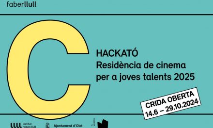 Faberllull Olot presenta la segona edició de la Hackató per a veus emergents del cinema a Catalunya