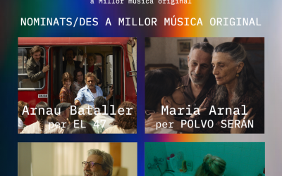 19 DESEMBRE: CONVERSES DE L’ACADÈMIA AMB NOMINATS I NOMINADES A “MILLOR MÚSICA ORIGINAL”
