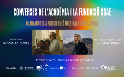 Conversa amb les guanyadores a Millor guió als XVII Premis Gaudí