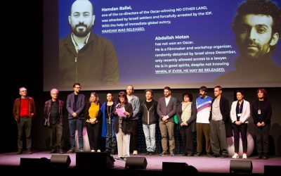 L’audiovisual català s’uneix per denunciar la violació dels drets humans a Palestina i defensar la llibertat d’expressió arran de l’agressió i detenció del cineasta Hamdan Ballal