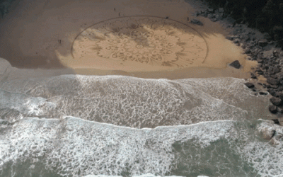 Objectiu Goya 2026. ‘Entre mareas’, un “viatge íntim” de “ressonància universal” a través de l’art efímer a la sorra