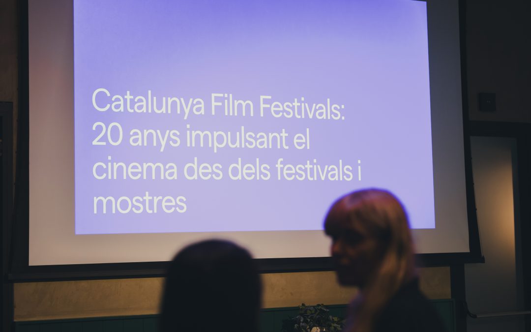 Catalunya Film Festivals celebra 20 anys impulsant el cinema fet des dels festivals i mostres. Amb nova imatge.