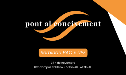Pont al Coneixement – Formacions i tallers de finançament i sostenibilitat a la UPF