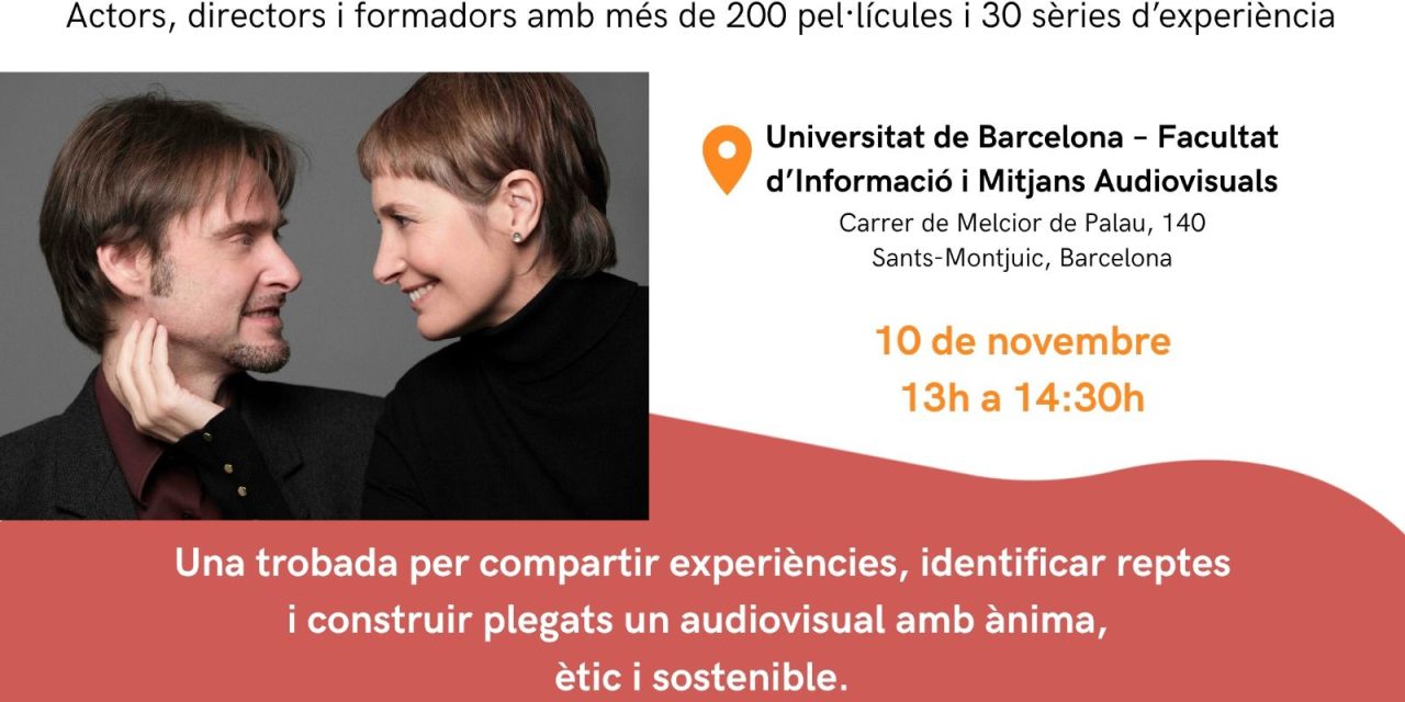 10 NOV.: “PER UN CINEMA AMB ÀNIMA” AMB ASSUMPTA SERNA I SCOTT CLEVERDON