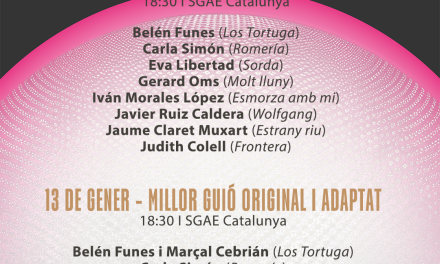 Segueixen les Converses de l’Acadèmia 2026 amb processos de direcció, guió i música a les pel·lícules dels Gaudí