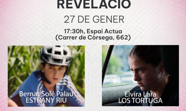 27-GENER: CONVERSA DE L’ACADÈMIA A NOMINADES “MILLOR INTERPRETACIÓ REVELACIÓ”