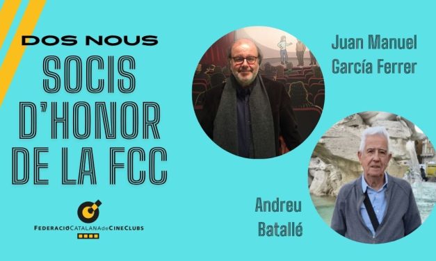 Andreu Batallé i Juan Manuel García Ferrer, Socis d’Honor de la FCC