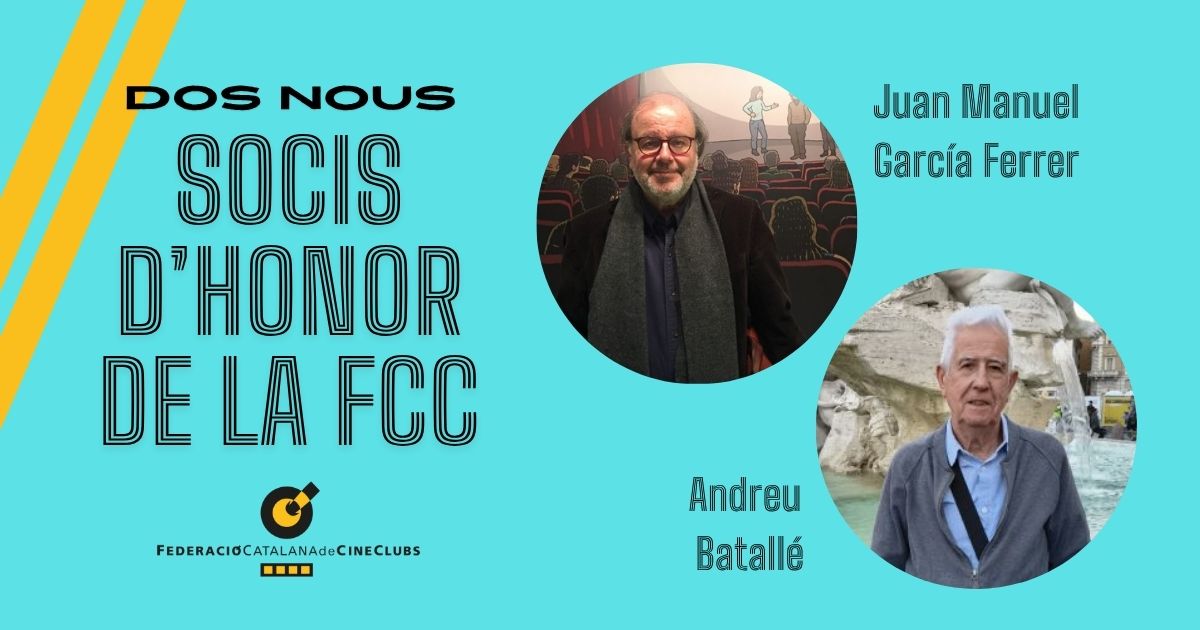 Andreu Batallé i Juan Manuel García Ferrer, Socis d’Honor de la FCC