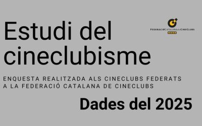Estudi anual del cineclubisme. Dades 2025