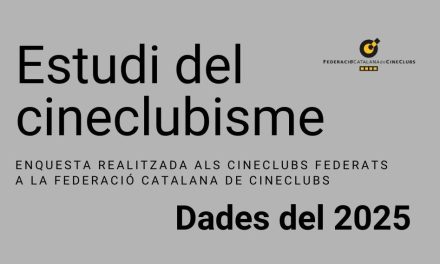 Estudi anual del cineclubisme. Dades 2025