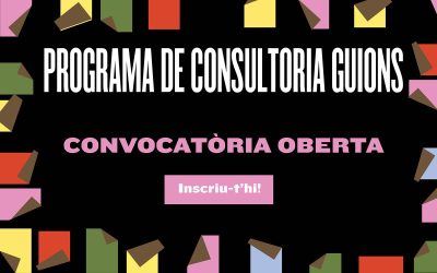 SEGONA EDICIÓ DE FORMACIÓ EN CONSULTORIA DE GUIONS (FINS EL 23N)