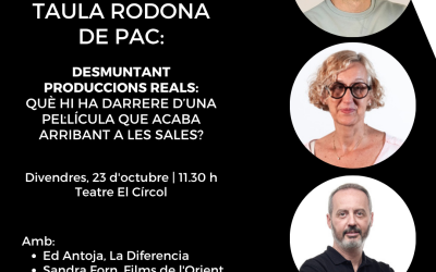 «DESMUNTANT PRODUCCIONS REALS»: TAULA RODONA A FILMETS PRO